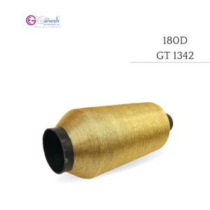 Fil à broder en polyester GT 1342 haute ténacité fil métallique polyvalent durable S Type S Lurex fil de type MS - Product Image 3