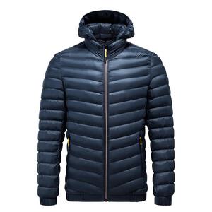Bubble jackets <b>winter</b> warm hoods windbreaker thick zipper <b>winter</b> windproof hooded padding men puffer jacket - Product Image 5