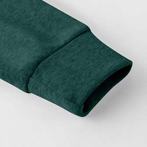 Nueva llegada de manga completa de lana pulóver pesado gota hombro sudaderas con bolsillo para Mans - Product Image 5