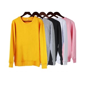 Suéter de Color sólido con Cuello redondo alto, sudadera informal para mujer, sudadera informal de alta calidad, sudadera de manga larga para mujer - Product Image 1