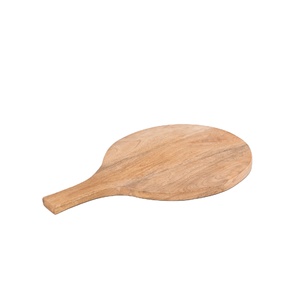 Tabla de cortar de madera natural de primera calidad para el hogar, diseño único, cubiertos, tabla de cortar de verduras - Product Image 1