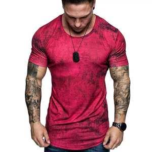 Camiseta de sublimación para hombre, diseño de impresión de manga corta Digital, camisetas de talla grande para hombre, camiseta de verano de secado rápido para hombre - Product Image 1
