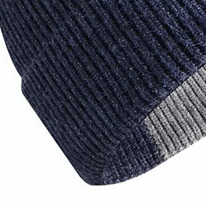 Gorros de Punto Baratos al por Mayor, Gorros de Invierno Unisex Cálidos, Gorro Liso, Gorro de Punto de Algodón con Logotipo Bordado Personalizado - Product Image 5