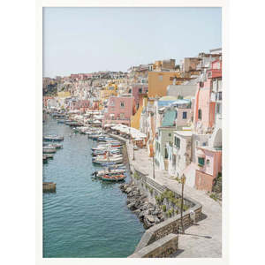 Procida Island Canvas <b>with</b> Digital <b>Printing</b> Customizable Support Base - Product Image 3