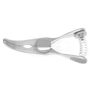 Pinzas Glover Bulldog, Instrumento Quirúrgico Manual de Acero Inoxidable, Ajuste de Resorte, Disponible en Recto y Curvo - Product Image 2