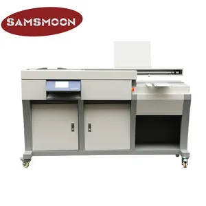 SPB-60HCA3 a4 a3 full automatic hardcover spine & side glue book binder making machine paper glue binding machine