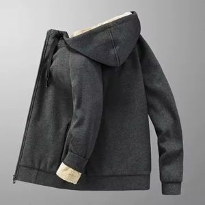 Fashionable Fleece Acid Wash Stonewashed Printed Zippered Hooded Sweatshirt Full Sleeve Length Loose Fit Eco-Friendly Winter - Product Image 4
