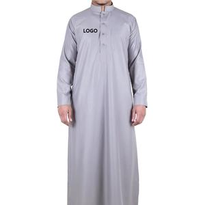 Haute Qualité Meilleur Design Hommes Musulman Thobe Uniforme Plus La Taille Pas Cher Prix Hommes Musulman Thobe Offre Spéciale Arabe Dubaï Thobes 2025 - Product Image 6