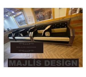 Sofá Marroquí Sedari, Jalsa Marroquí, Salón Marroquí, Lujoso Conjunto de Sofás en Forma de U, Conjunto de Sofás de Madera, Solo Enviamos Este Producto a Europa - Product Image 1