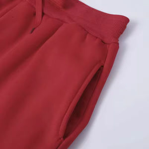 2026 personnalisé de haute qualité 100% coton polaire surdimensionné streetwear hommes 2 pièces ensembles Sweatsutis hommes pull à capuche et short ensemble - Product Image 4