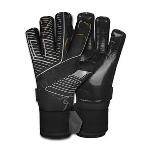 Guantes de portero deportivos profesionales unisex, equipo de entrenamiento de fútbol para hombres, características antideslizantes resistentes al desgaste, entrenamiento para adultos - Product Image 1