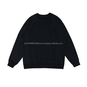 Classic Crew Neck Soft French Terry Sudadera Hombre Relajante Sudadera - Product Image 5