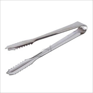 High Quality <b>Mini</b> Serving Tongs Unique Design Stainless Steel Ice Tong Top Selling Barware Accessories - Product Image 5