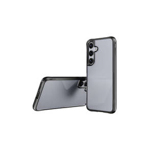 Coque de protection Netzy Luxury SAFA Edo pour Galaxy S24, noire, en PC rigide, transparente et translucide avec finition givrée - Product Image 5