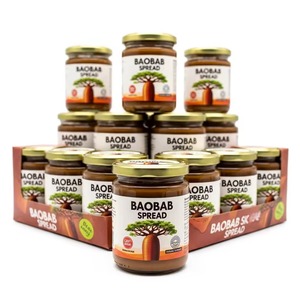 Pâte à tartiner au baobab au chocolat sucré, riche en fibres et en vitamine C, onctueuse et délicieuse pour les petits-déjeuners, les collations et les recettes de desserts - Product Image 6