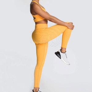 Meilleure vente Ensemble de yoga à motif solide pour femmes Équipement de yoga de haute qualité pour adultes à vendre - Product Image 4