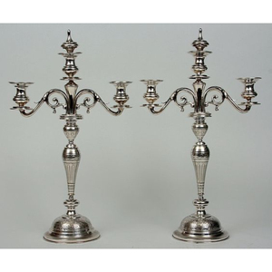 Candelabro de metal de estilo vintage, Color dorado con 5 brazos y cuenco en la parte superior, listo para enviar, suministro de centro de mesa de la India - Product Image 5