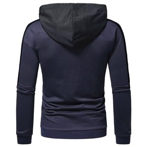 Sweat-shirt à capuche zippé épais et chaud pour homme, coupe ample et décontractée, style oversize, personnalisable avec logo, vente en gros - Product Image 4