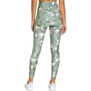 เลกกิ้งโยคะเอวสูงปรับแต่งได้สำหรับผู้หญิงผ้าฝ้าย100% ระบายความร้อนกางเกงฟิตเนสรัดรูปดีไซน์แบบลำลอง - Product Image 4