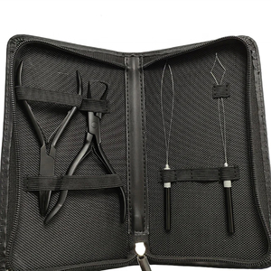 Vente en gros REVAMP INTERNATIONAL Outils d'extension de cheveux de haute qualité de couleur personnalisée, ensembles de pinces d'extension, kit en acier inoxydable professionnel - Product Image 1