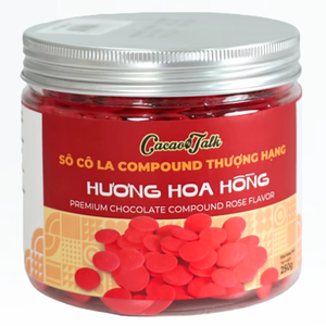 Precio de fábrica OEM/ODM Venta al por mayor Compuesto Chocolate HALAL Rosa Chocolate Botón Sólido Cacao Confitería Panadería Dulces - Product Image 1