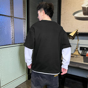 Nouvel arrivage de sweat à capuche zippé pour hommes avec ficelle vêtements d'automne décontractés vierges avec poches à manches longues sweats à capuche oversize en coton éponge français - Product Image 6