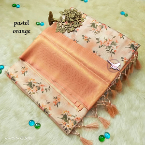 Pure Soft Kanchivaram Pethani Silk <b>Saree</b> for Adults' Party Wear - Product Image 1