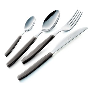 Juego de cubiertos de mesa 24 piezas Inox CROMO Cromo brillante P13BCM 432 - Product Image 1