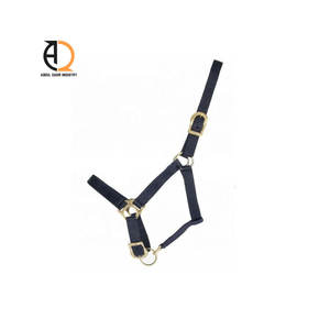 Harnais de cheval réglable en cuir et nylon avec cristaux, équipement d'équitation, corde de cheval - Product Image 4