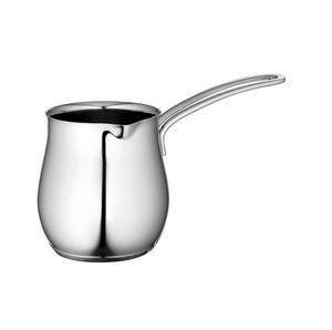 Italian-Style Stainless Steel Fancy Rosewood Handle Milk Frothing <b>Cup</b> New Cylinder-shaped <b>Latte</b> Art <b>Cup</b> Utensil Metal Material - Product Image 4