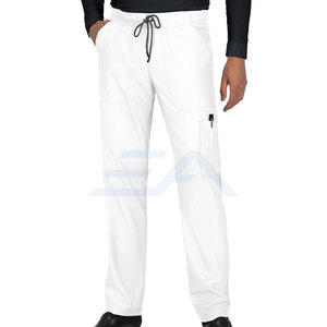 Pantalones Médicos de Pierna Recta con Cintura Ajustable, de Alta Calidad, Sin Costuras, para Uso Hospitalario, Material de Algodón/Poliéster, Detección de Agujas - Product Image 3