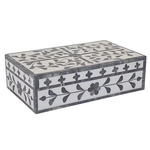Caja de pañuelos con incrustaciones de resina hecha a mano de excelente calidad para novias, mamás y esposas, suministro mundial disponible - Product Image 1