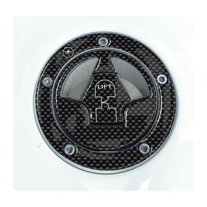 Adesivo Protettivo 3D in Resina Carbonio per Tappo Serbatoio Moto KAWASAKI, Compatibile con Adesivi Moto - Product Image 1