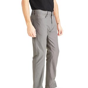 OEM personalizado fabricante de alta calidad 100% algodón de los hombres de punto pantalones de estilo casual botón Fly cierre más vendido diseño personalizado - Product Image 6