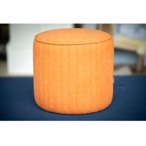 Couverture en tissu de cadre de contreplaqué de pin ottoman Verti personnalisable densité de mousse confortable moderne faite au Vietnam utilisation de bureau à domicile - Product Image 1