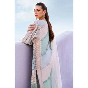 Maria.B. Colección Eid de Lujo 2026-D-2612-A TC-1542 Salwar Kameez de Algodón Pakistaní, Vestido Indio Shalwar Kameez - Product Image 4