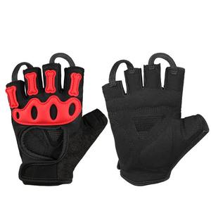Diseño personalizado Guantes de ciclismo Hombres Guantes de seguridad de ciclismo Medio dedo Guantes de ciclismo - Product Image 3