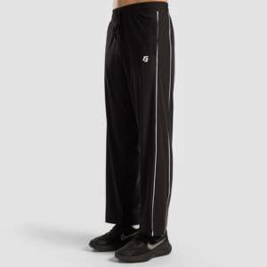 Erecto Stride Casual <b>Work</b> Wear Trousers <b>Black</b> Elastic High Waist with Zipper Decorations Sizes XL to 6XL Woven <b>Pants</b> Lightweight - Product Image 1