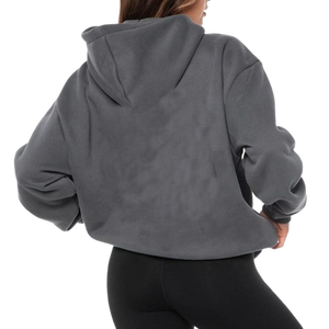 Ventes en gros de sweats à capuche unisexes 100% coton, en ardoise, vierges, avec impression de logo personnalisé, en molleton, décontractés, tendance, pour hommes - Product Image 3