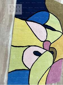 Tapis imprimé touffeté à la main en laine 100% Style moderne Unique pour la maison chambre salon couloir chambre des enfants sol de la maison - Product Image 2