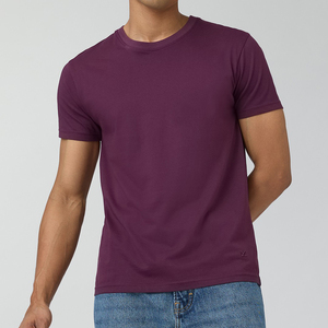 Venta al por mayor 100% algodón hombres camisetas marca de calidad con logotipo personalizado joven adulto casual transpirable secado rápido camiseta - Product Image 1