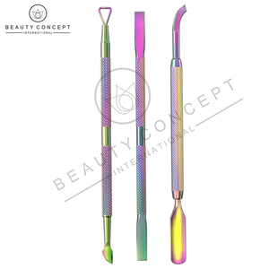 Professional Stainless Steel <b>Cuticle</b> Pusher <b>Tool</b> Multi-Function <b>Cuticle</b> Pusher & Nail Care <b>Tools</b> Eco-Friendly - Product Image 4
