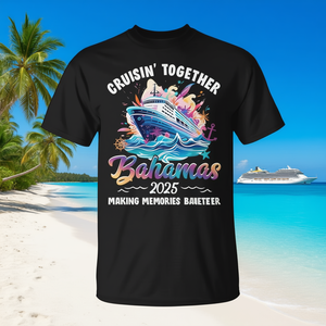Camiseta Polo de Playa para Vacaciones en las Bahamas, Recuerdo de la Gira en Conjunto 2025, para Crear Momentos Inolvidables - Product Image 3