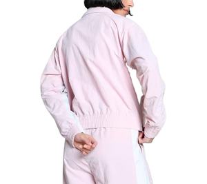 Ensemble de survêtement pour femmes, de haute qualité, 100% nylon, coupe-vent, léger, respirant, fermeture éclair, 2 pièces, tenue de sport - Product Image 2