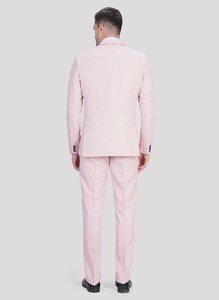 Traje de Hombre de Diseño Rosa de 5 Piezas de Alta Demanda para Oficina, Bodas, Fiestas y Eventos Corporativos Disponible para la Venta - Product Image 2