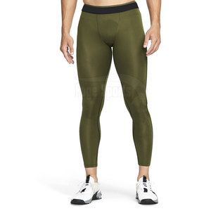 Medias de Yoga de cintura alta para hombre, mallas de entrenamiento push-up sin costuras para correr, resistentes al agua, transpirables, Spandex/poliéster, Fitness Gym - Product Image 1