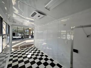 Remolque de Concesión Azul Oscuro de Eje Tándem de 7×16 de 2024, Unidad Móvil de Catering de Comida - Product Image 5