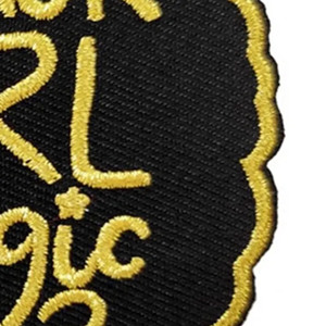 Custom Black Girl Magic Embroidered Iron <b>on</b> <b>Sew</b> <b>on</b> <b>Patch</b> Appliques <b>Patches</b> by TEPRA SPORTS - Product Image 5