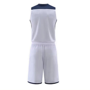 Ensemble d'uniformes de basket-ball sur mesure pour hommes, uniforme respirant, impression, nouveau design, ensemble d'uniformes de basket-ball de haute qualité à vendre - Product Image 4