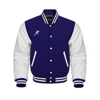 Blousons universitaires de baseball pour hommes, haute qualité, hiver, vente en gros, style urbain, personnalisables, en laine et cuir, coupe-vent et respirants